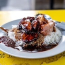 Roasted Pork and Char Siew Rice