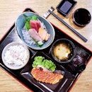 Sashimi Salmon Mentai Set