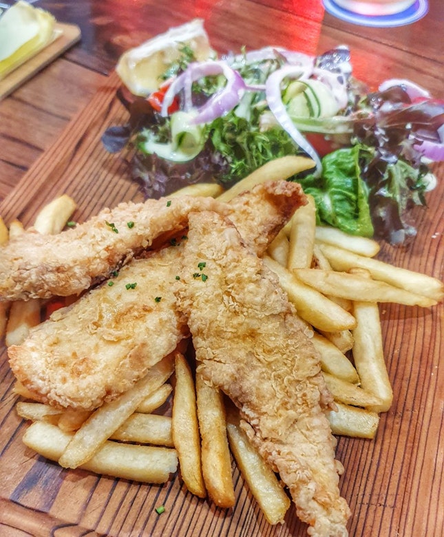 Fish and chips ($25) 🐟 6/10
