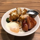Smoked Duck and Crispy Chicken Bowl ($7.90)