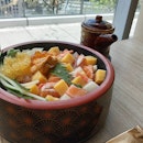 Sitting at Level 12 enjoying the view and this bowl of goodness.