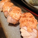Glazed Salmon Sushi