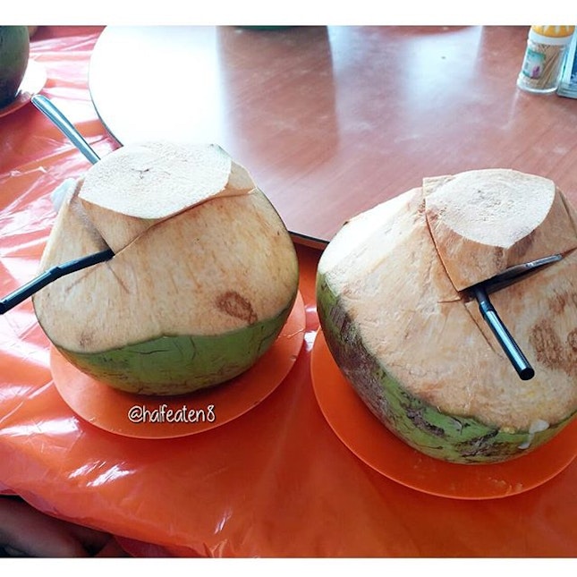 Refreshing coconuts!