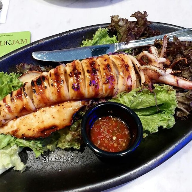 Grilled Squid from Bangkok Jam!