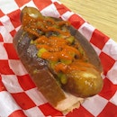 Spicy Hawaiian @ Streaky Hot Dogs, Sri Petaling 
So I've had crunchy, sweet, savoury, and Japanese.