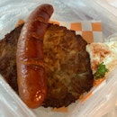 Rosti with Sausage ($7.90, +0.3 for takeaway)