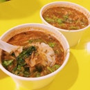 Savouring every bit of this authentic penang assam laksa!