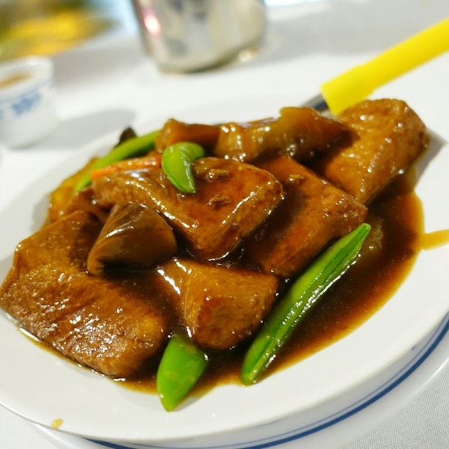 Homemade tofu (s) $16 - one of my favourite dish to order when dining here...