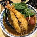 Curry Udon With Tempura Shrimp ($14.90)