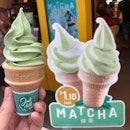 🐰 Matcha Soft Serve from #Mcdonaldssg (S$1.10).