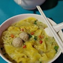 Bak Chor Mee to the rest of Singapore = dry noodles.