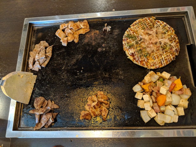 Okonomiyaki and Teppanyaki