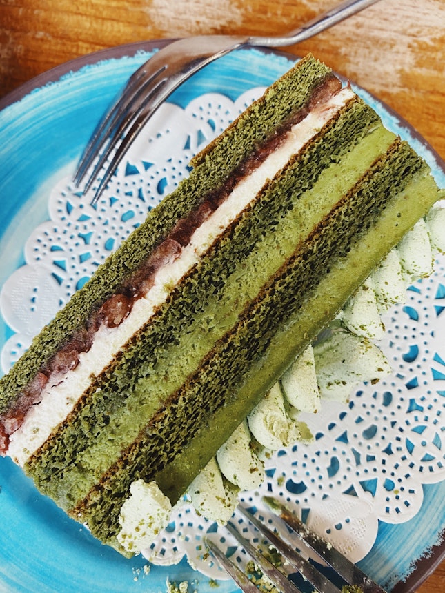 Matcha 🍵 Cake