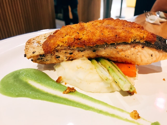 Salmon With Almost Crust