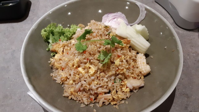Seafood Tomyum Fried Rice