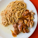 Chicken Chop Spaghetti [~$5.50]