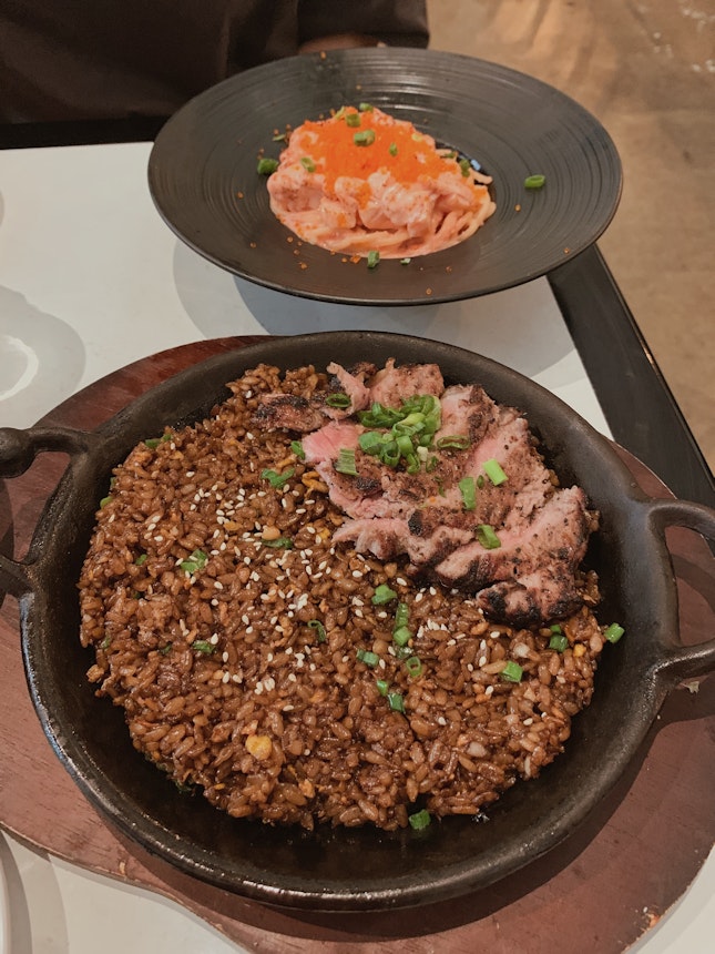 Scorched Beef Rice