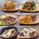 『Last Dinner of Year 2018 | First and Last Meal at The Chinese Kitchen as 31.12.2018 is their last day of operation』Yam Ring with Pomelo Bits | Organic Okra with Pickled Chilli | Charcoal Grilled Iberico Pork Neck Fillet with Honey Pineapple Sauce | Pork Trotter Jelly with Passionfruit infused Cucumber | Red Garoupa in Old Fifty Collagen Broth | Braised La La “Ying Yang” Noodle
#thechinesekitchen #foodstagram #chinesefood #zichar #foodporn #sgfood #sgfoodies #instafood #instafoodie #burpple #burpplesg