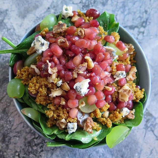 moroccan spiced quinoa salad ($16) @ the daily roundup