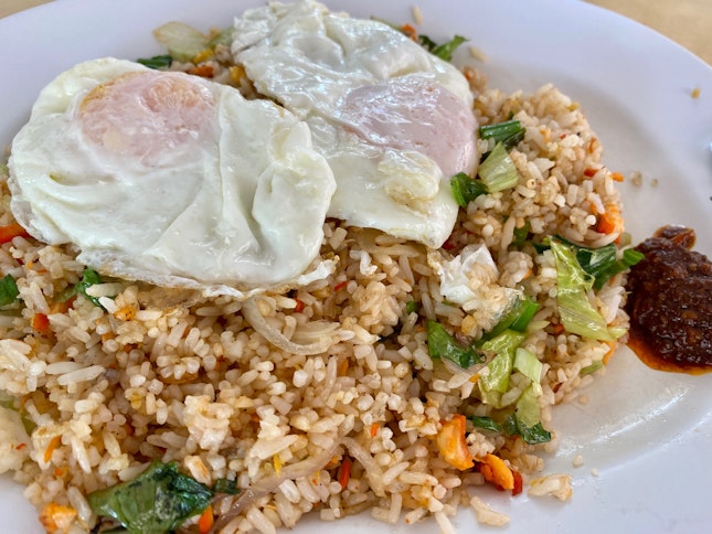 Fried Rice + Egg | $4.50