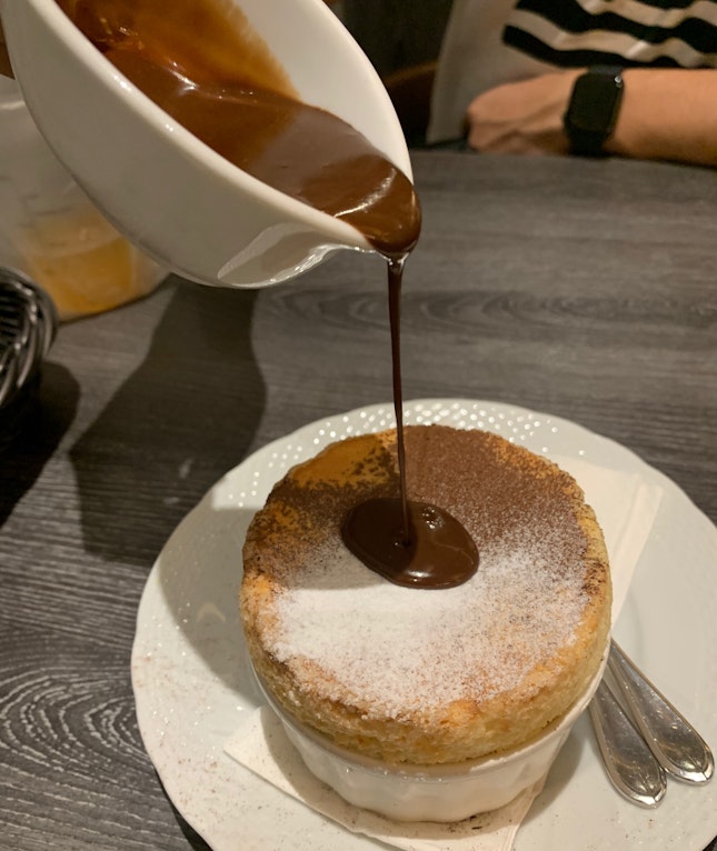 Pot-Baked Vanilla Soufflé