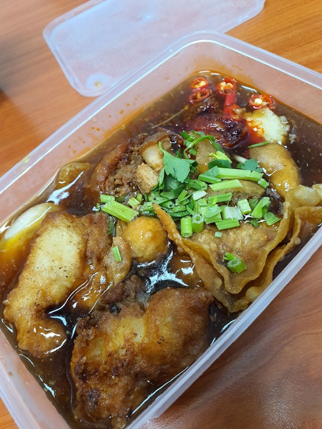 Lor Mee $4 + $0.20 For takeaway box