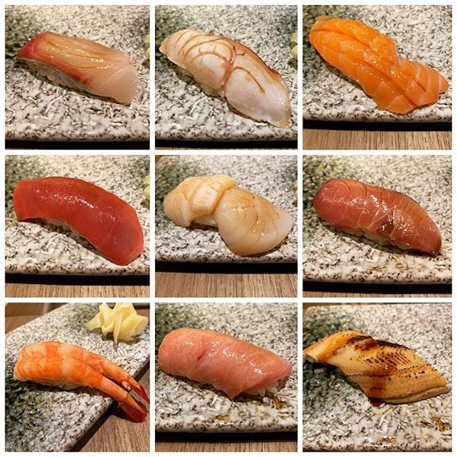 So glad to have found a pretty good sushi omakase located just a 5-minute drive from my place!