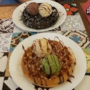 Waffles With Ice-creams
