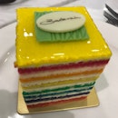 Zesty Rainbow Cake