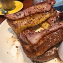 Bacon and Maple Syrup French Toast