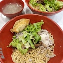 Miced Meat Noodles Dry $4.50