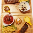 Yuzu Char Grilled Salmon And Steak(~$20)