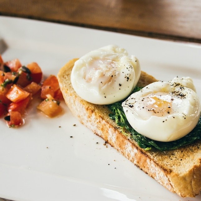 Instagram 365 // 109 - Poached egg on toast.