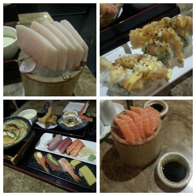 Ramen + Sushi + Sashimi