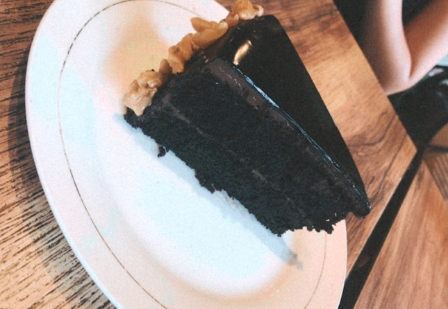 Black Chocolate Cake ($7)