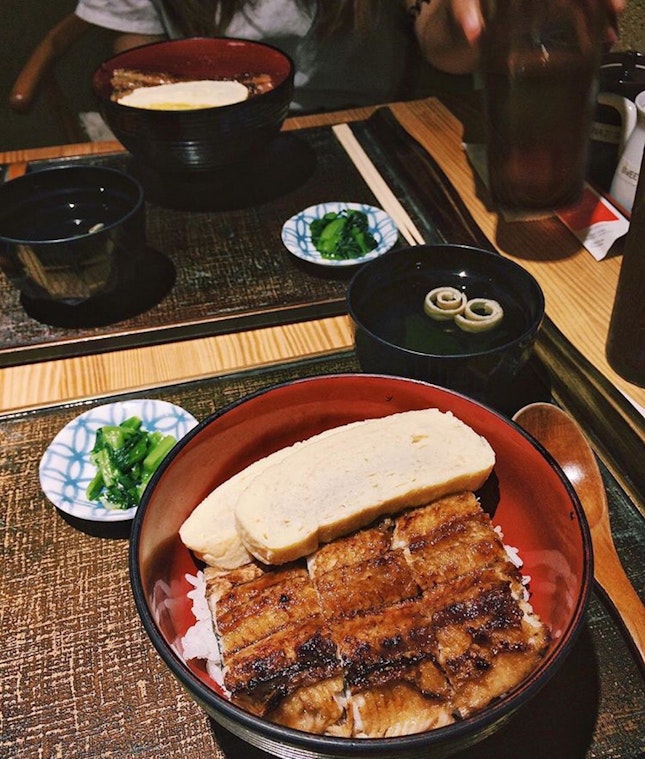 Unatama ($18.9) - Unagi, Tamagoyaki, Soup & Pickles😛