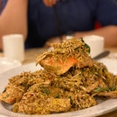 Fried Crab With Salted Egg And Yam