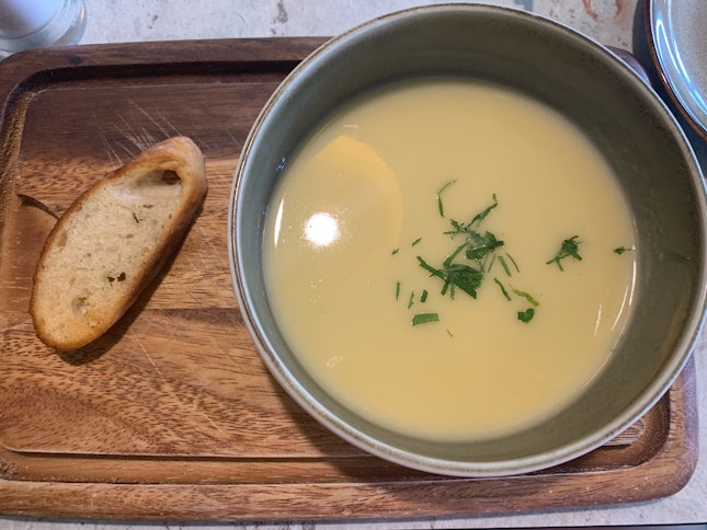 Cream of Corn Soup (Soup of the Day)