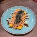 Okonomiyaki-style Tako Dashimaki Tamago ($10.90)