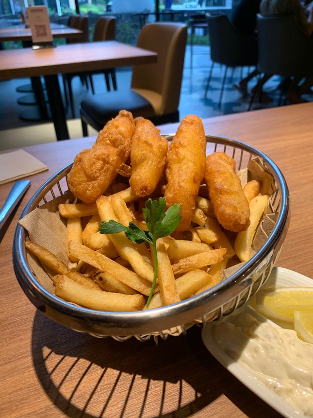 WOW! Fish and Chips On The Kid’s Menu