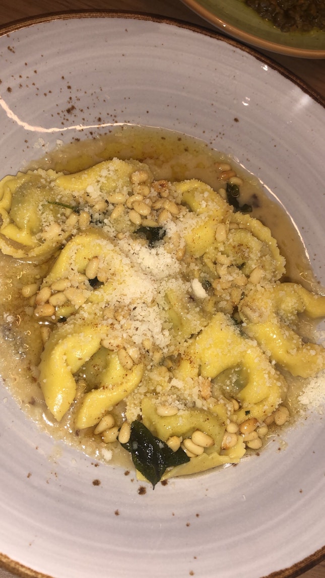 tortellini with pine nuts $15.50