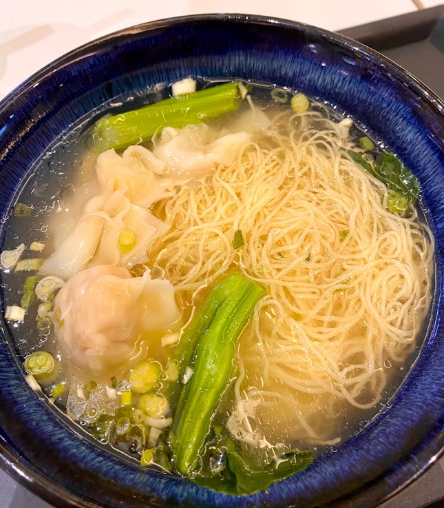 HK Wanton Noodle Soup ($6.90)