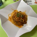Spaghetti Bolognese ($6.5)