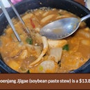Soybean Paste Seafood Stew ($13.80)