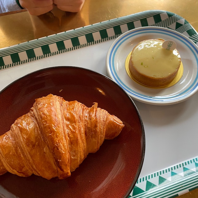 Croissant & Lemon Tart