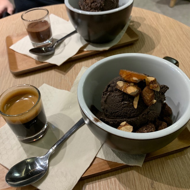 The Chocolate Affogato Was Awesome