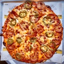 Thin Crust Jalapeño & Pepperoni Pizza ($16++)