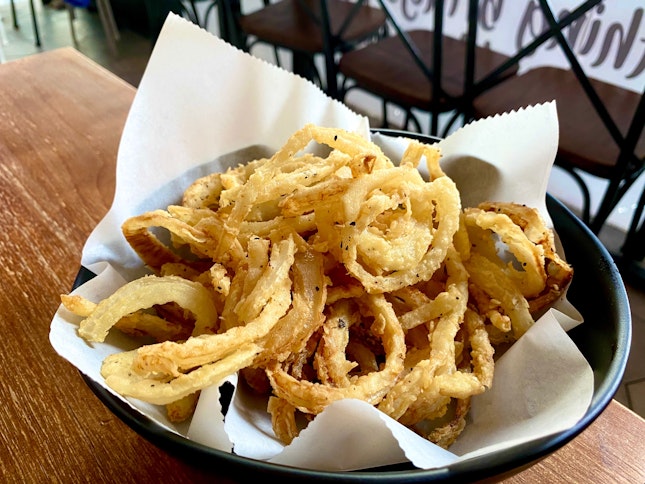 The Glass Onion Rings ($9.90++)