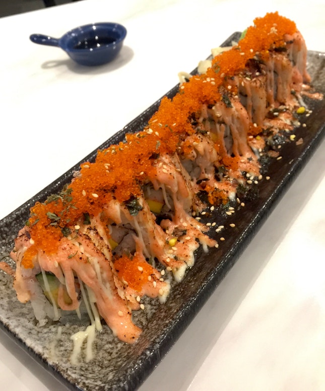 Salmon Mentaiko Roll ($16.80)