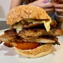 Double Chicken Burger ($12)